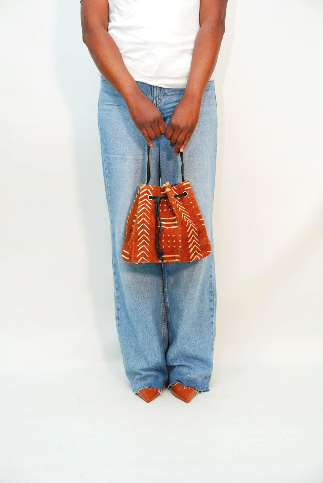 Sac seau en bogolan