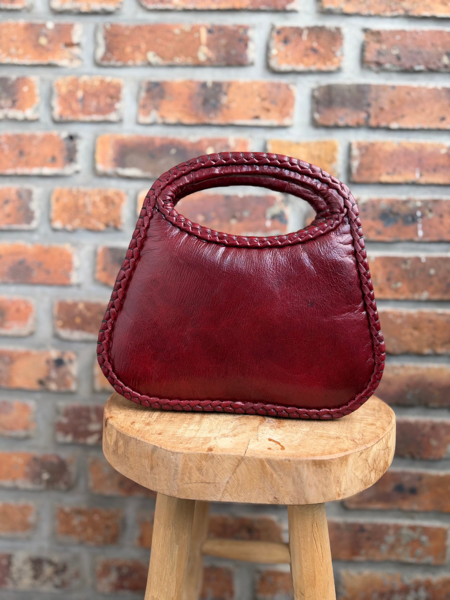 Sac asymétrique tissu Mandjak