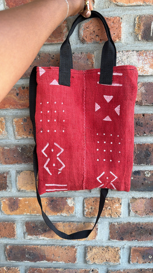 Mini tog bag Bogolan