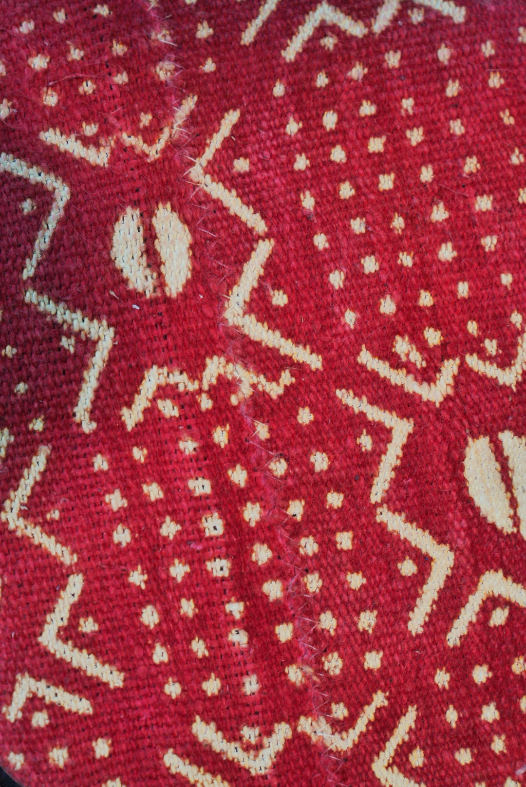 Sac en forme de carte d afrique bogolan et cuir