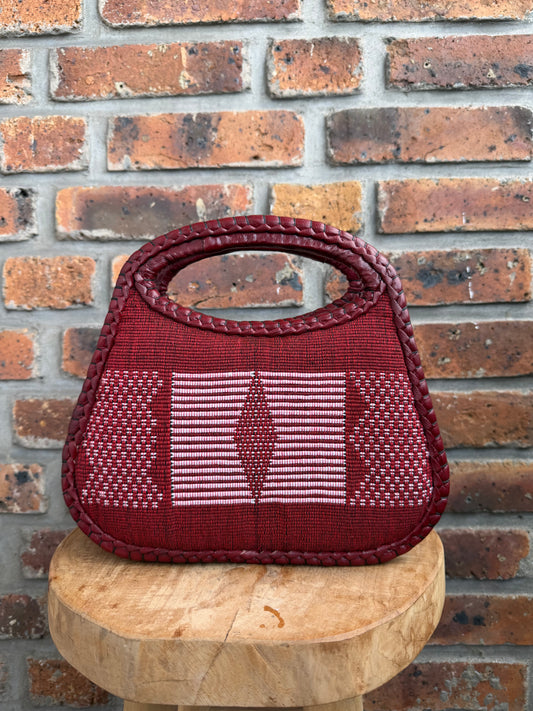 Sac asymétrique tissu Mandjak